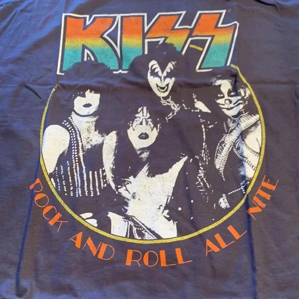 Kiss Rock And Roll All Nite Band Tee Shirt